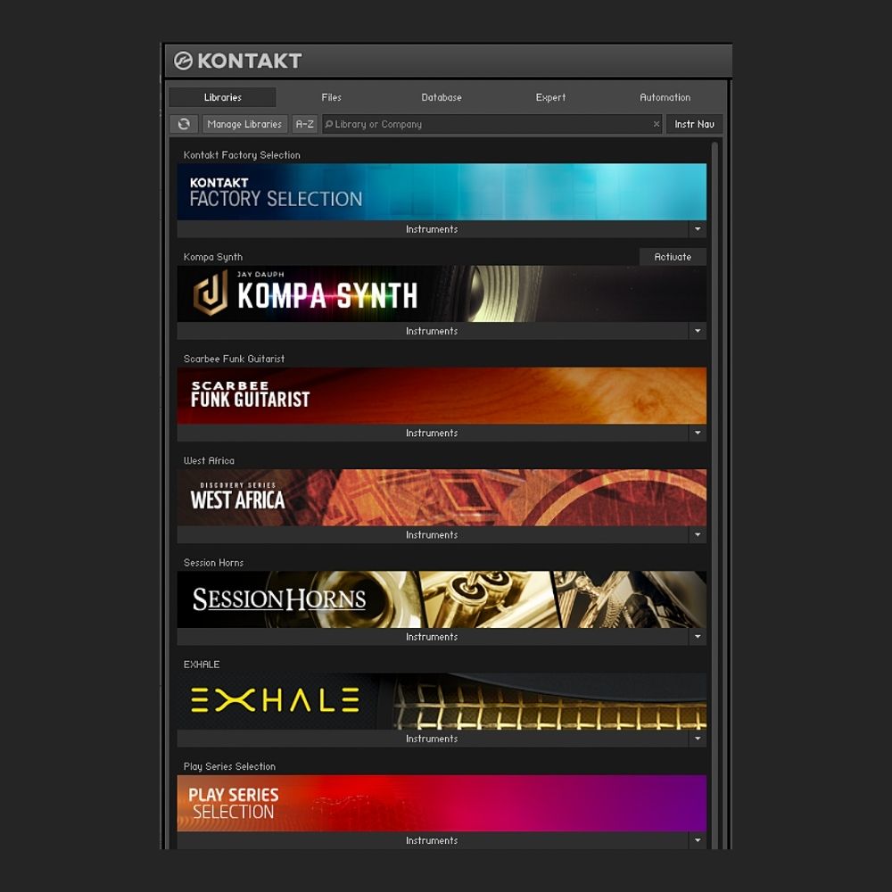 Kompa Synth Library (KONTAKT 6)